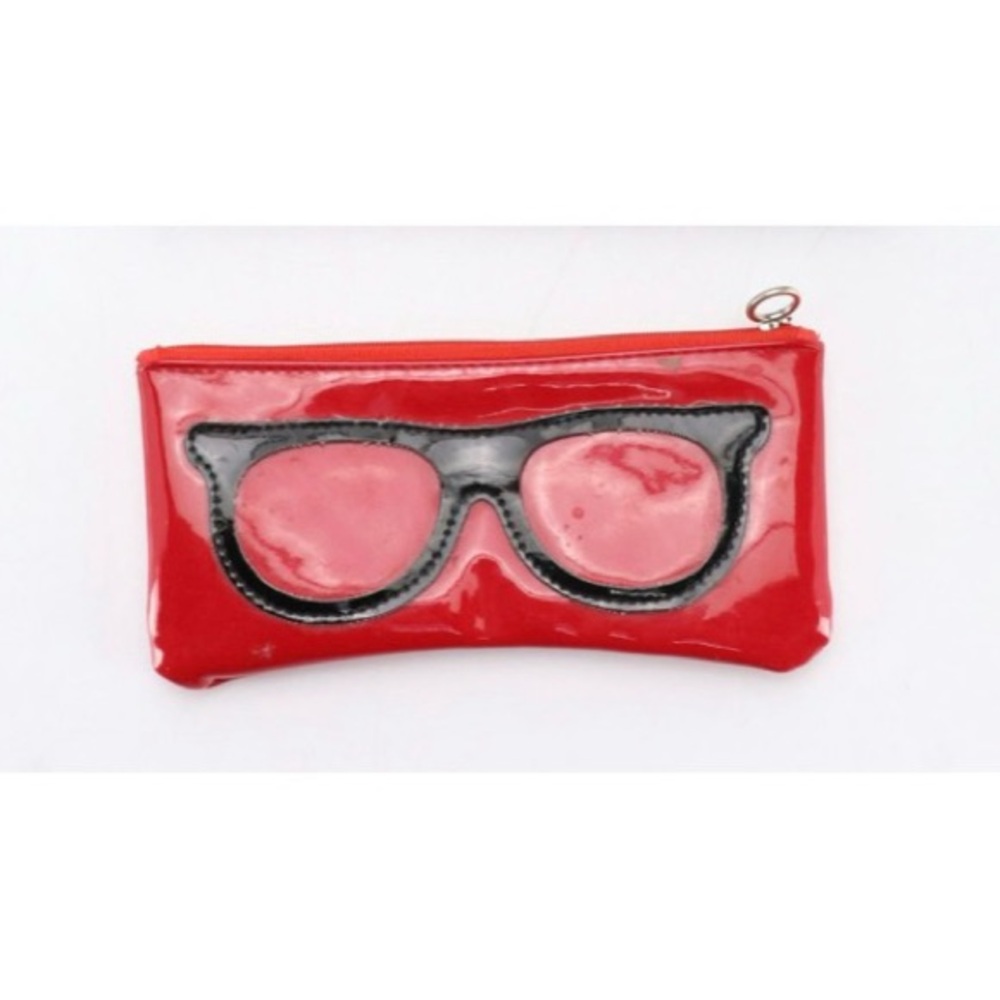Red Sunglasses Pouch